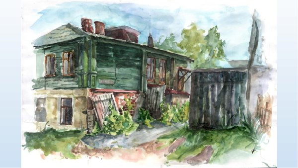 Пленэрные зарисовки Андрияка