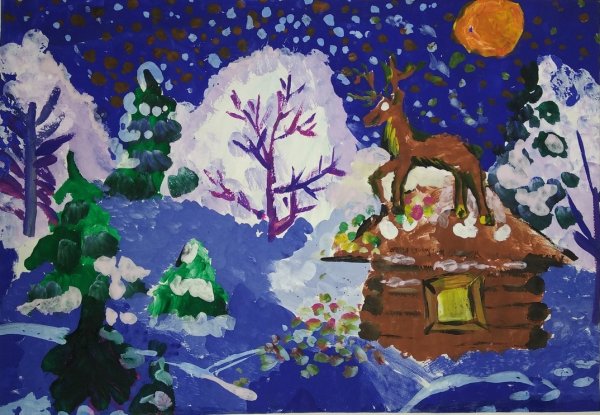 Серебряное копытце аппликация