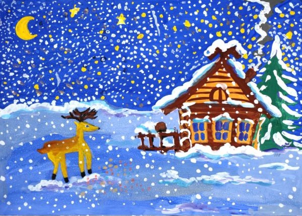 Серебряное копытце батик