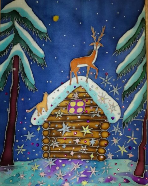 Бажов серебряное копытце нарисо