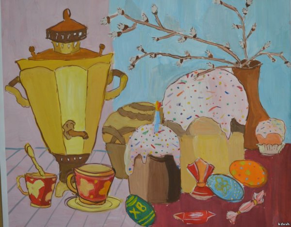 Масленица рисунок