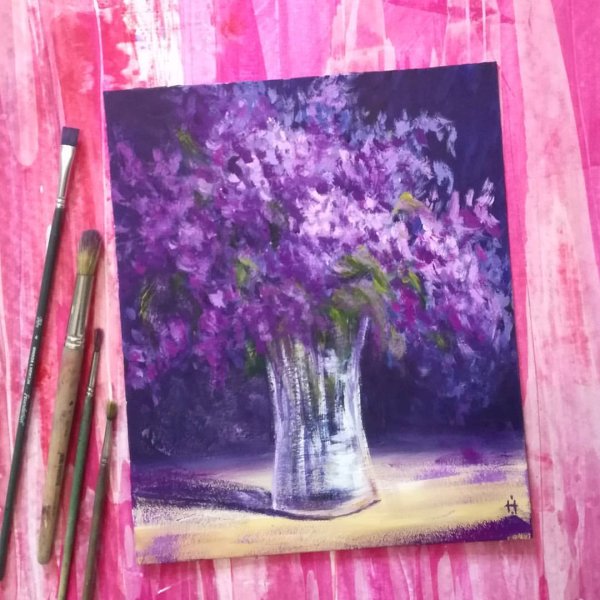 Живопись гуашью мастер класс