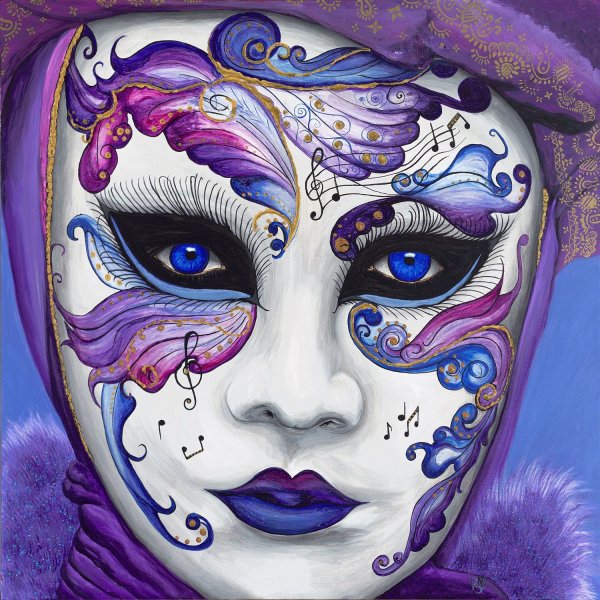 Эскизы карнавального грима