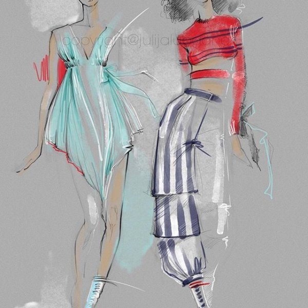 Модельер композиция одежда