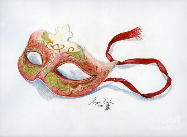 Маска акварель