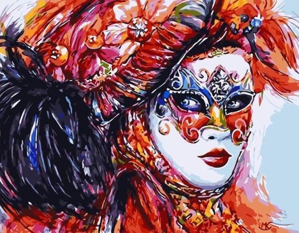 Карнавальные маски в живописи