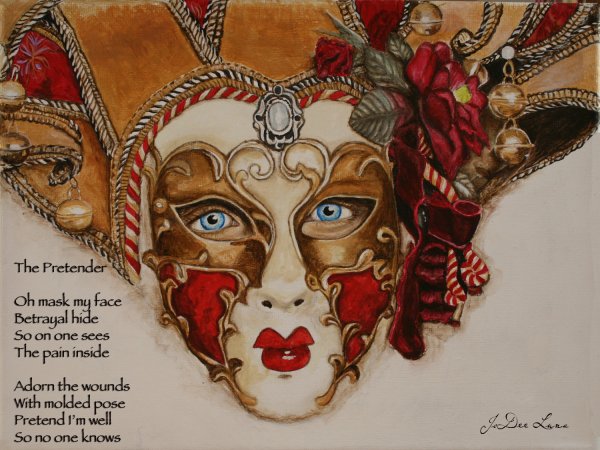 Венецианская маска Графика