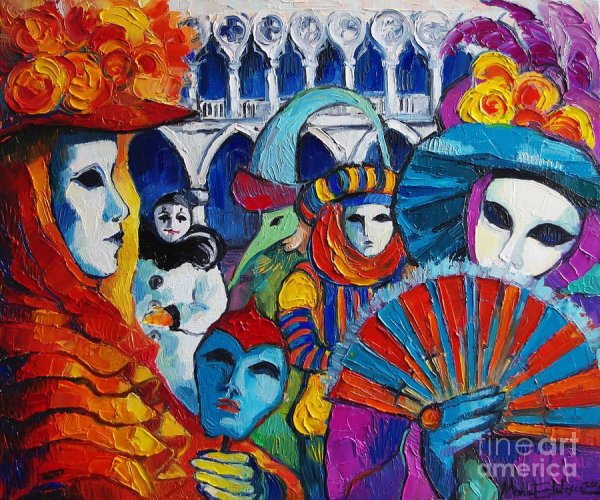 Венецианский карнавал кубизм