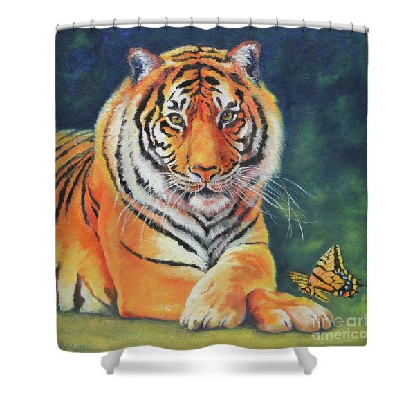 Тигренок гуашью