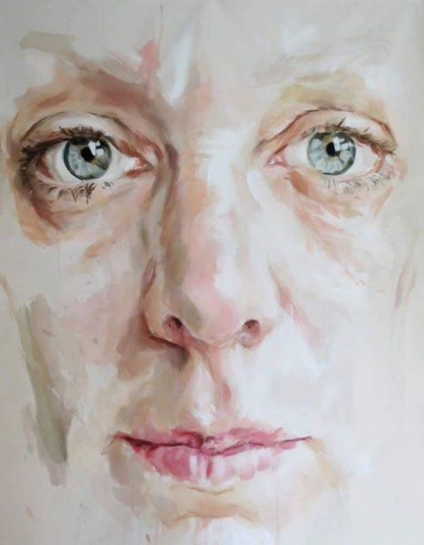 Акварельный портрет Anna Kovaltchouk