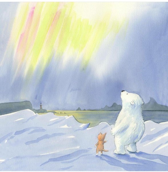 Рисование Северный полюс