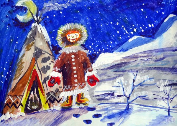 Рисование народов севера