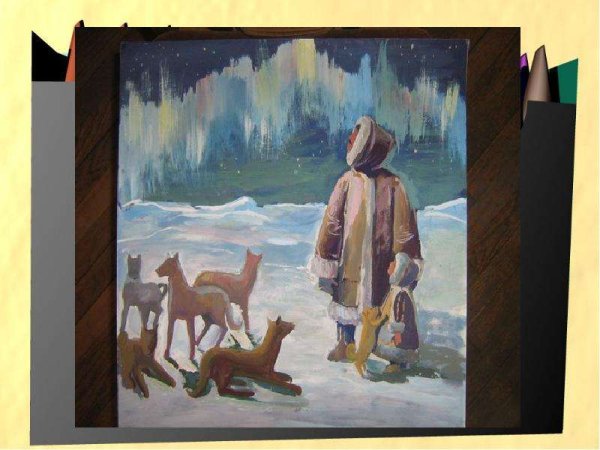 Ханты-манси и Северное сияние