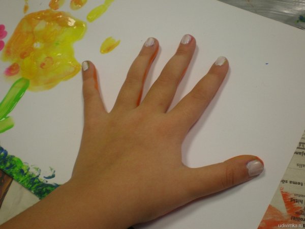 Рисование ладошкой или пальчиками