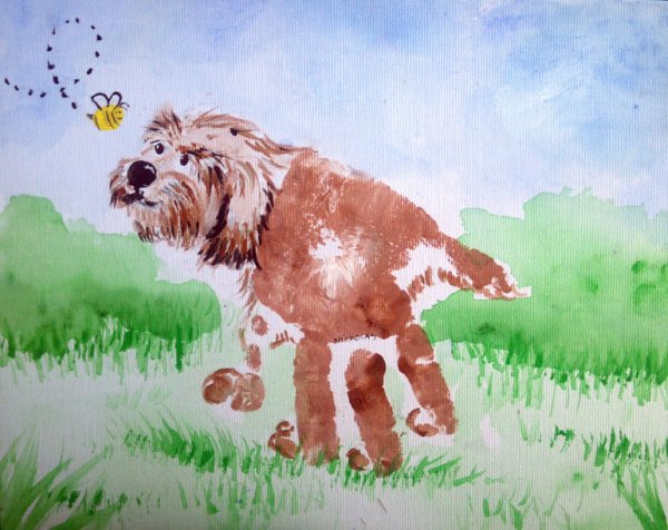 Нетрадиционные техники рисования животных