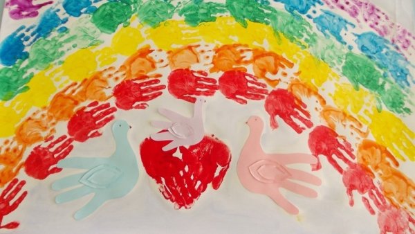 Коллективное рисование с детьми