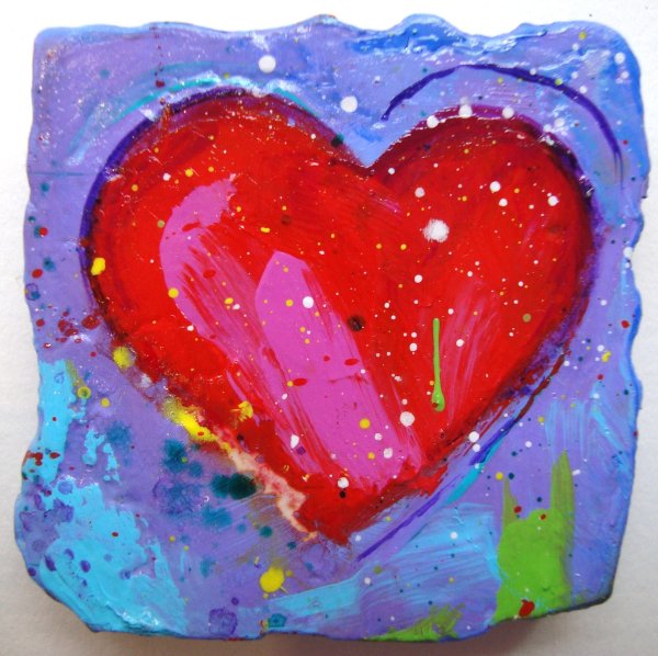 Сердце маслом