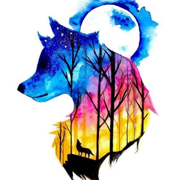 Крутые рисунки акварелью