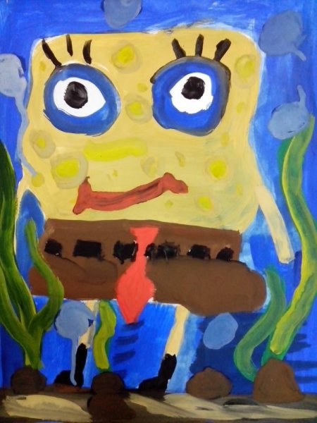 Спанч Боб рисунок
