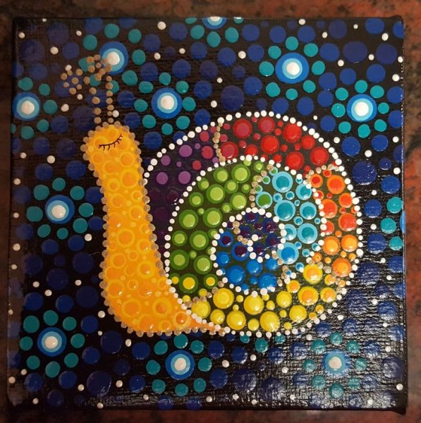 Улитка пуантилизм