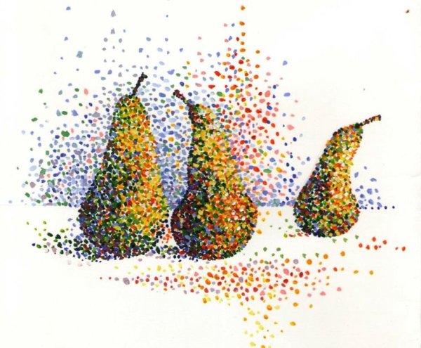 Пуантель техника рисования