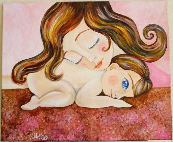 Рисунок на тему день матери