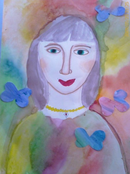 Рисунок на тему мамины руки