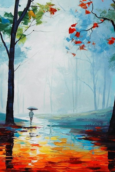 Пейзаж рисунок