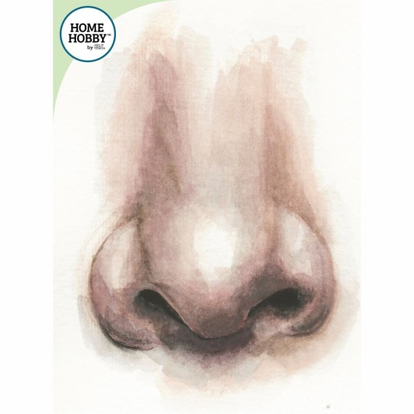 Нос акварелью