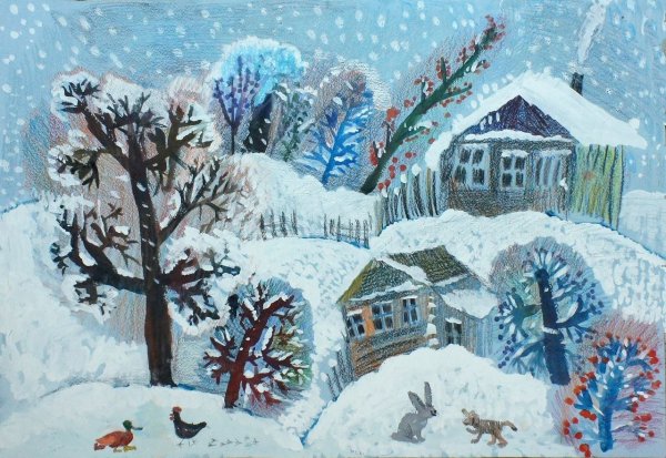 Матисс изостудия зима