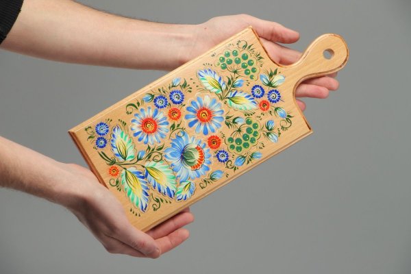 Роспись разделочной доски