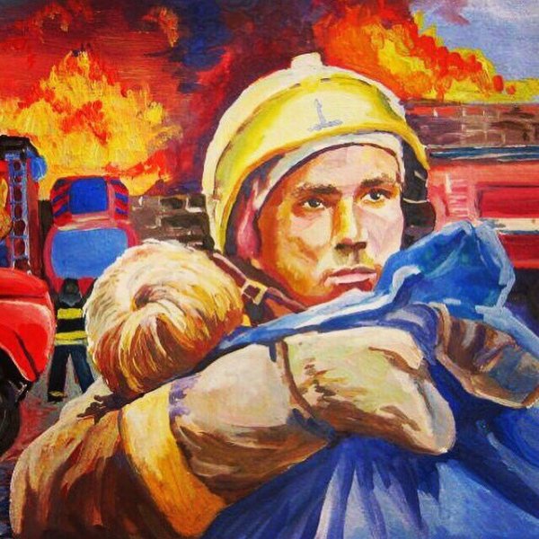 Рисунок на тему МЧС