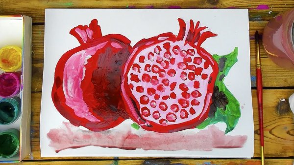 Рисование красками для малышей