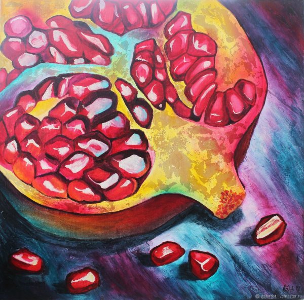 Гранат Мандола живопись