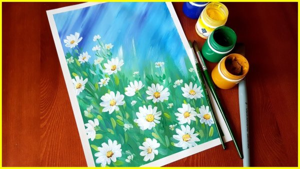 Мастер классы по рисованию гуашью