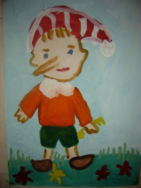 Рисование сказочный герой в подготовительной группе