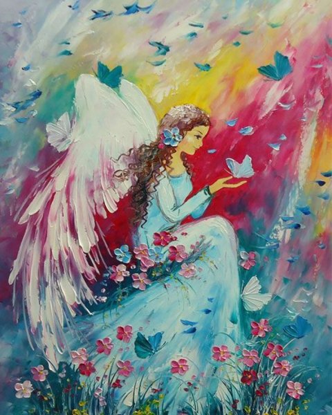 Дарчук Ольга картины ангел