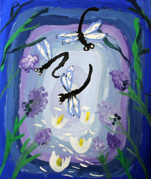 Рисунок на свободную тему гуашью