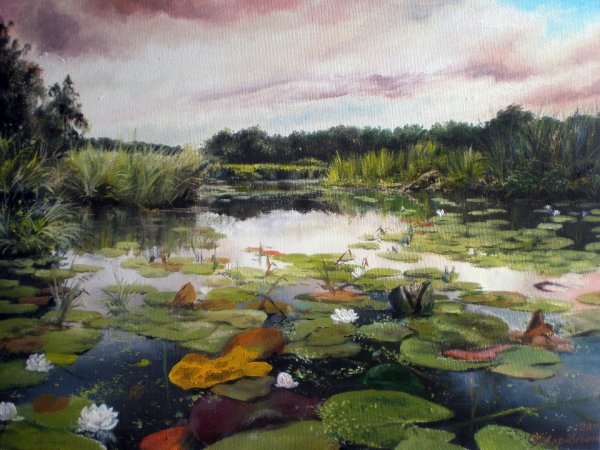Художник Холодовский Михаил водяные лилии