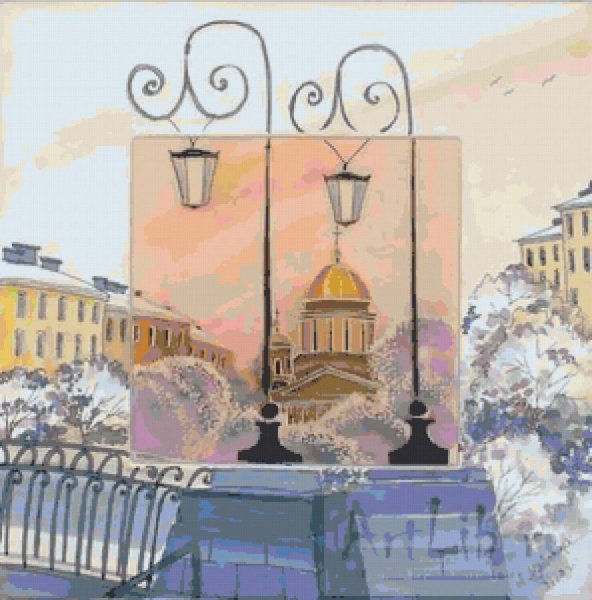 Петербург в декоративном рисовании