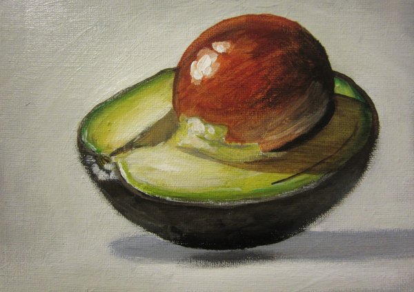 Авокадо акрилом