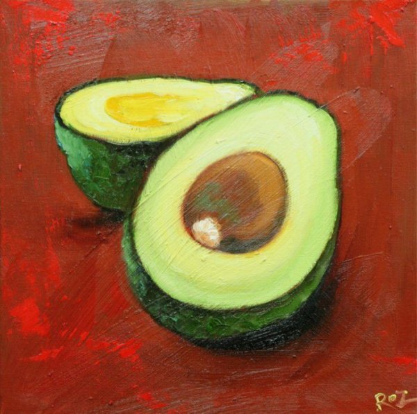 Авокадо акрилом