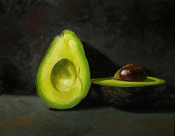 Авокадо фрукт risunok
