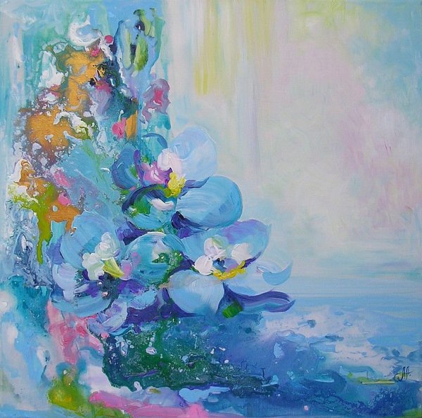 Голубой цвет в живописи