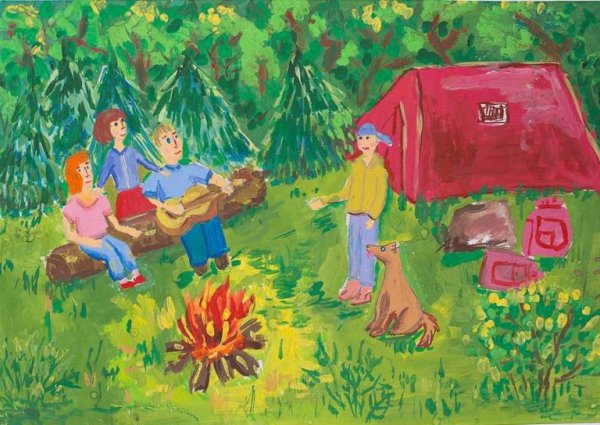 Поход картинки для детей