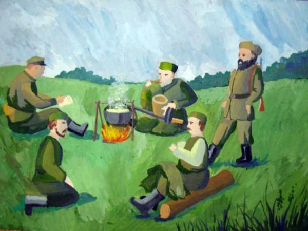 Композиция на тему война