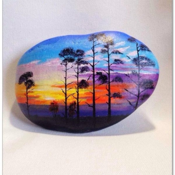 Роспись на камнях