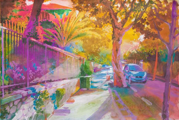 Лучшие картины гуашью