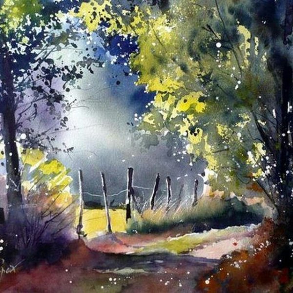 Акварелист Жан-Клод папье