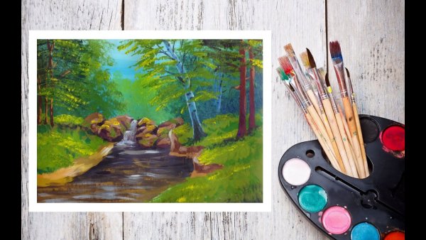 Уроки рисования гуашью